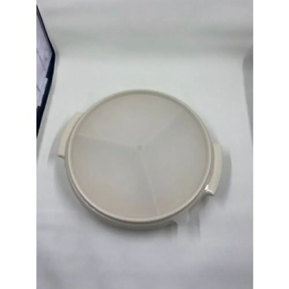 TupperwareβWhiteΒ CondimentβCaddyβ608-1βWithβLidβ229-4
